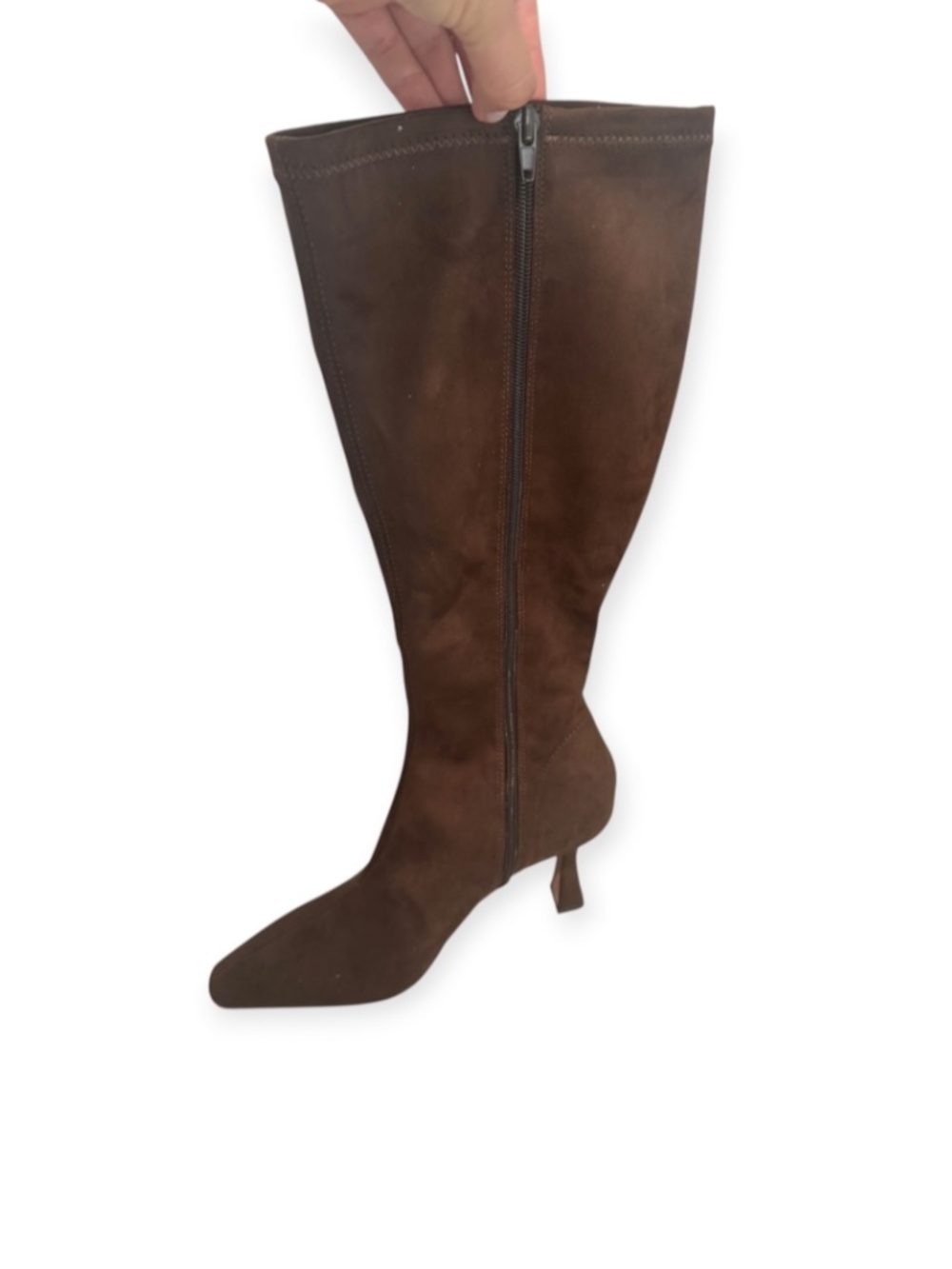 Steve Madden Flute Wide Shaft Women's Brown Boot Size 9 - NWB - Picture 3 of 4